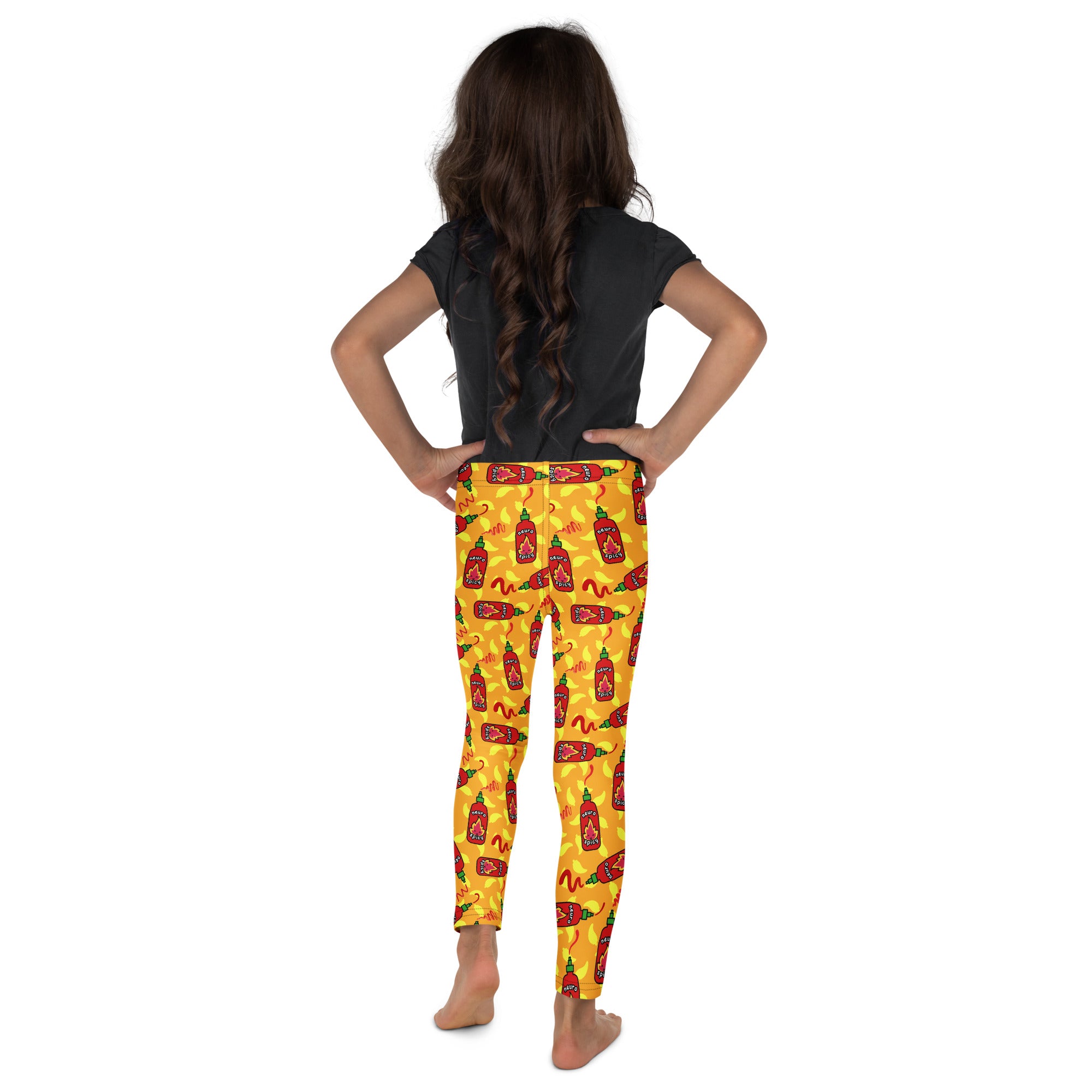 KIDS (2-8yrs) Active Stretch Leggings - 'Neurospicy'