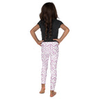 KIDS (2-8yrs) Active Stretch Leggings - 'Squiggles' (Wysteria)