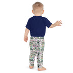 KIDS (2-8yrs) Active Stretch Leggings - 'Bubblegum Diner'