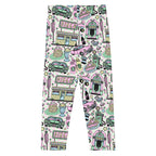 KIDS (2-8yrs) Active Stretch Leggings - 'Bubblegum Diner'