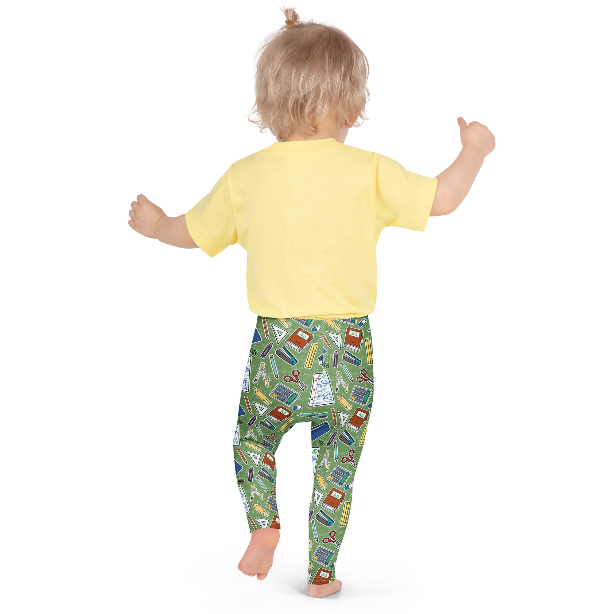KIDS (2-8yrs) Active Stretch Leggings - 'Teacher's Pet'