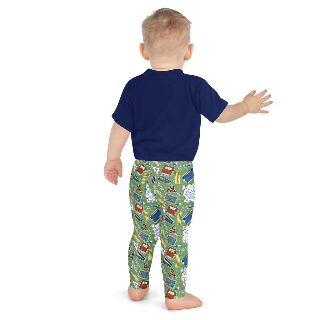 KIDS (2-8yrs) Active Stretch Leggings - 'Teacher's Pet'