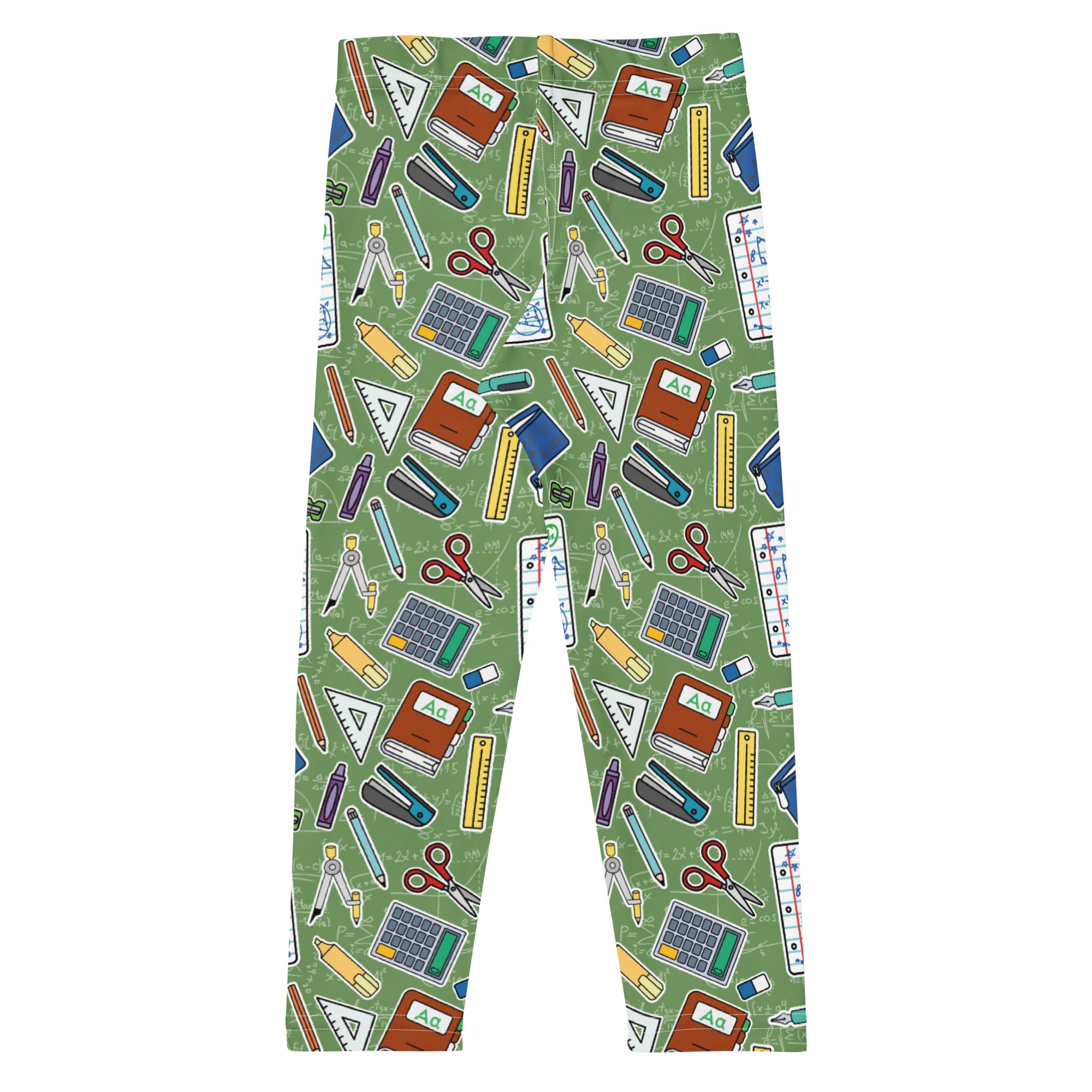 KIDS (2-8yrs) Active Stretch Leggings - 'Teacher's Pet'