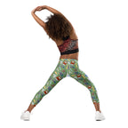 KIDS (2-8yrs) Active Stretch Leggings - 'Teacher's Pet'