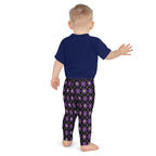 KIDS (2-8yrs) Active Stretch Leggings - 'Diamond Skulls'