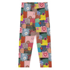 KIDS (2-8yrs) Active Stretch Leggings - 'Perfect Patchwork'
