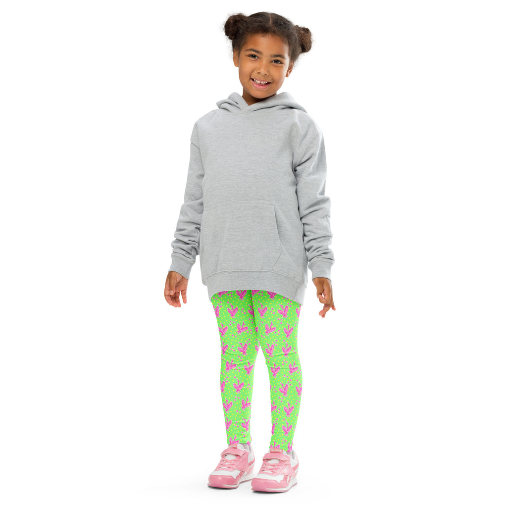 KIDS (2-8yrs) Active Stretch Leggings - 'Silly Goose'