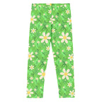 KIDS (2-8yrs) Active Stretch Leggings - 'Daisychain' 7