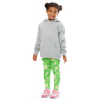 KIDS (2-8yrs) Active Stretch Leggings - 'Daisychain'