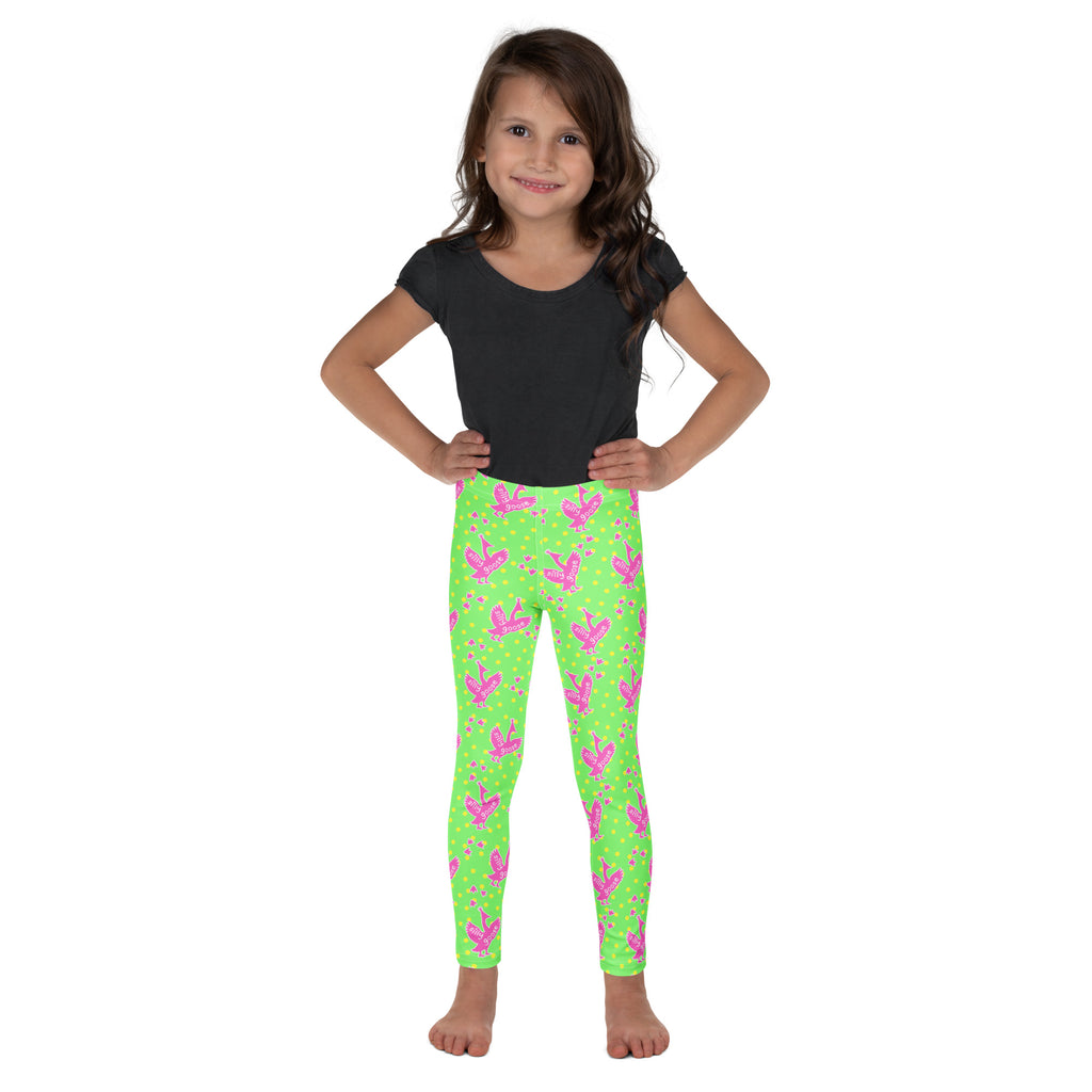 KIDS (2-8yrs) Active Stretch Leggings - 'Silly Goose'