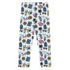 KIDS (2-8yrs) Active Stretch Leggings - 'Gingham Getaway' 7