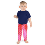 KIDS (2-8yrs) Active Stretch Leggings - 'Strawberry Salsa'
