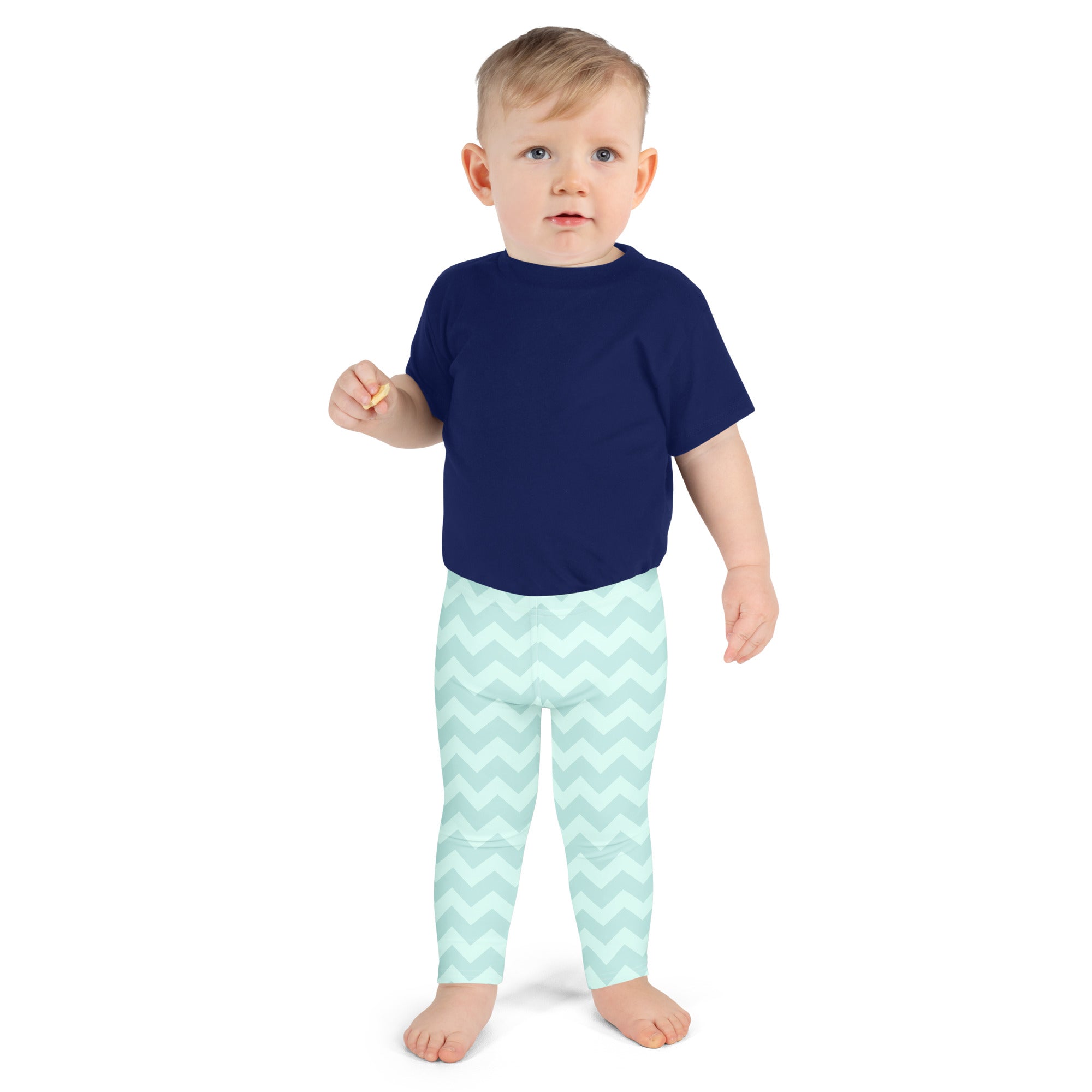KIDS (2-8yrs) Active Stretch Leggings - 'Zig-A-Zig-Ah!'