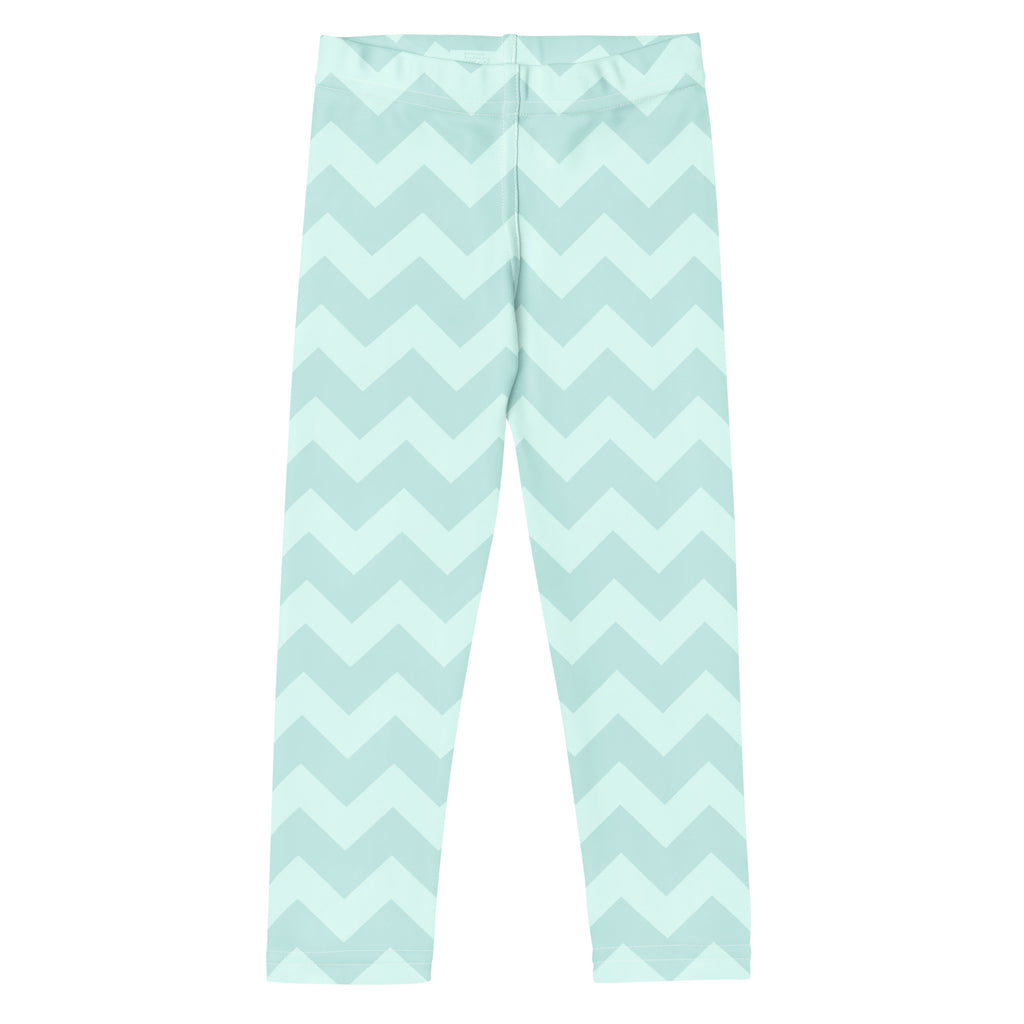 KIDS (2-8yrs) Active Stretch Leggings - 'Zig-A-Zig-Ah!' 7