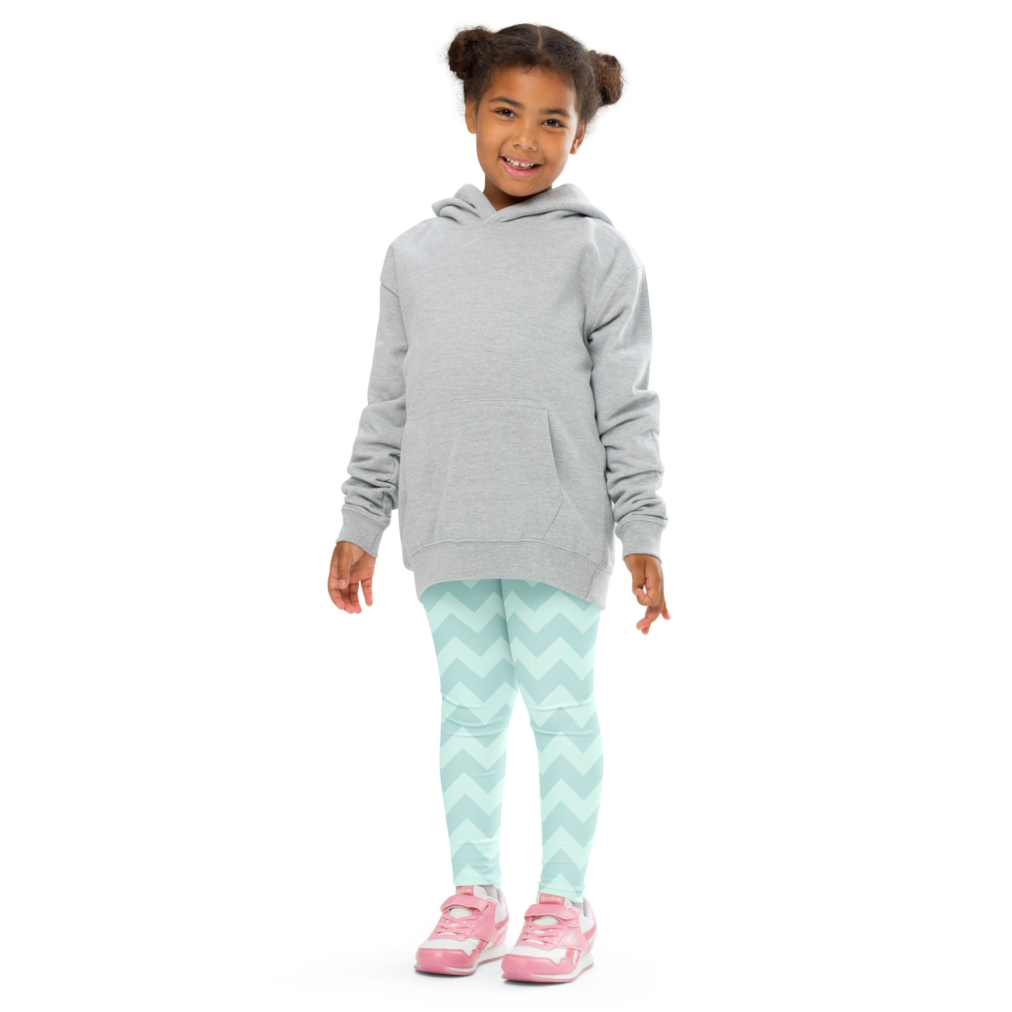 KIDS (2-8yrs) Active Stretch Leggings - 'Zig-A-Zig-Ah!'