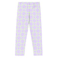 KIDS (2-8yrs) Active Stretch Leggings - 'Lilac Mint' 7