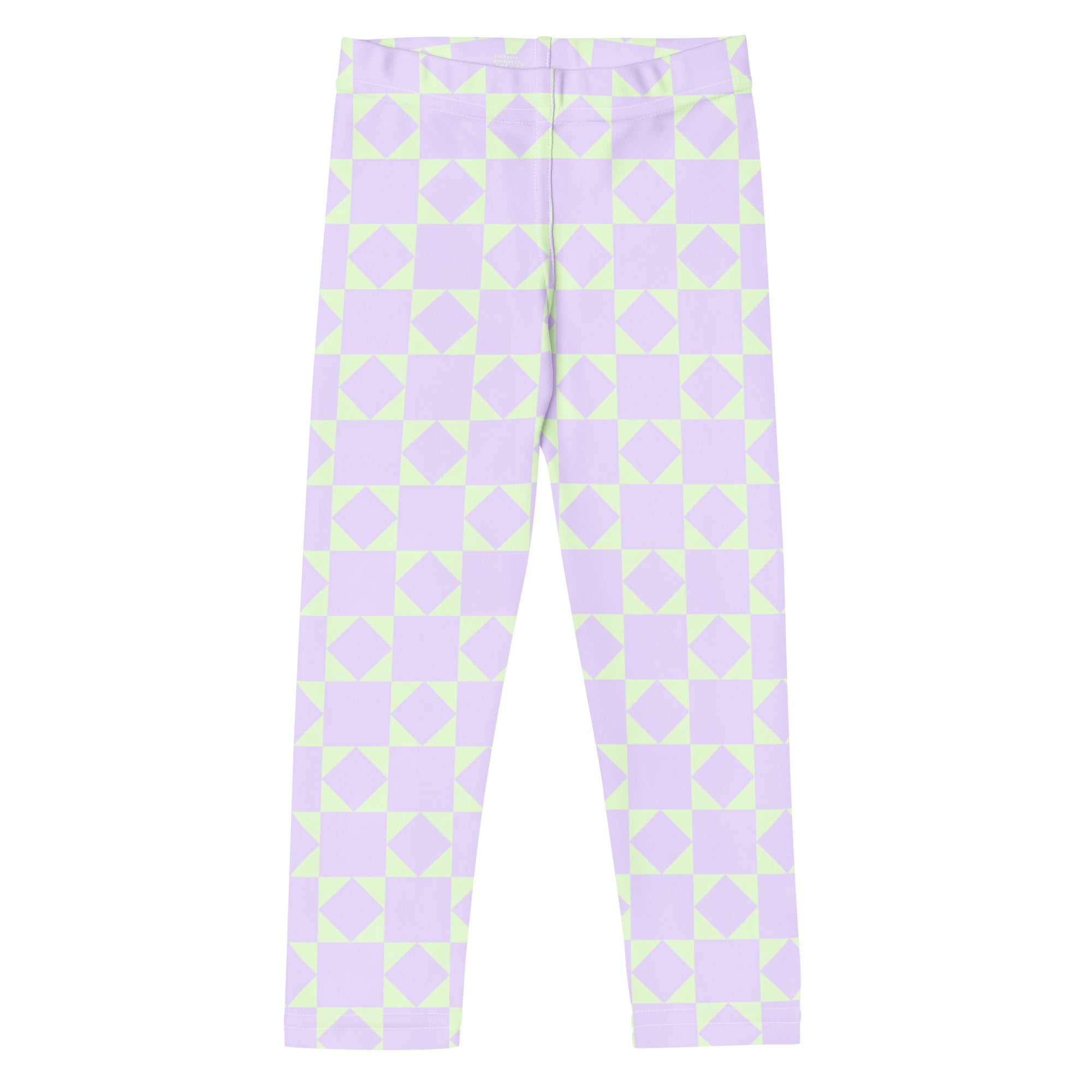 KIDS (2-8yrs) Active Stretch Leggings - 'Lilac Mint' 7