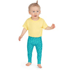 KIDS (2-8yrs) Active Stretch Leggings - 'Aquamarine'