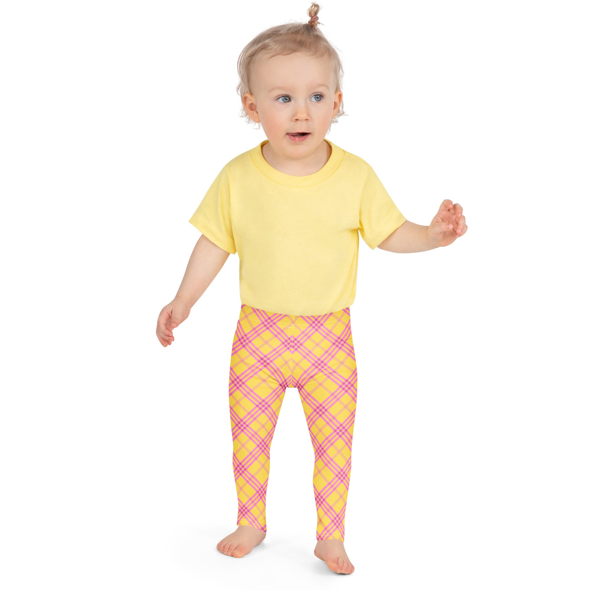 KIDS (2-8yrs) Active Stretch Leggings - 'Raspberry Ripple'