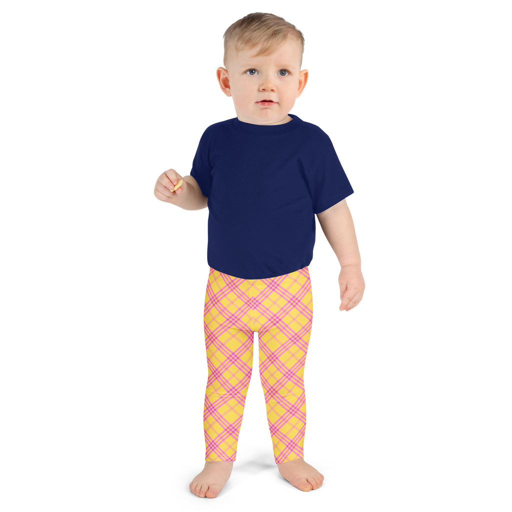 KIDS (2-8yrs) Active Stretch Leggings - 'Raspberry Ripple'