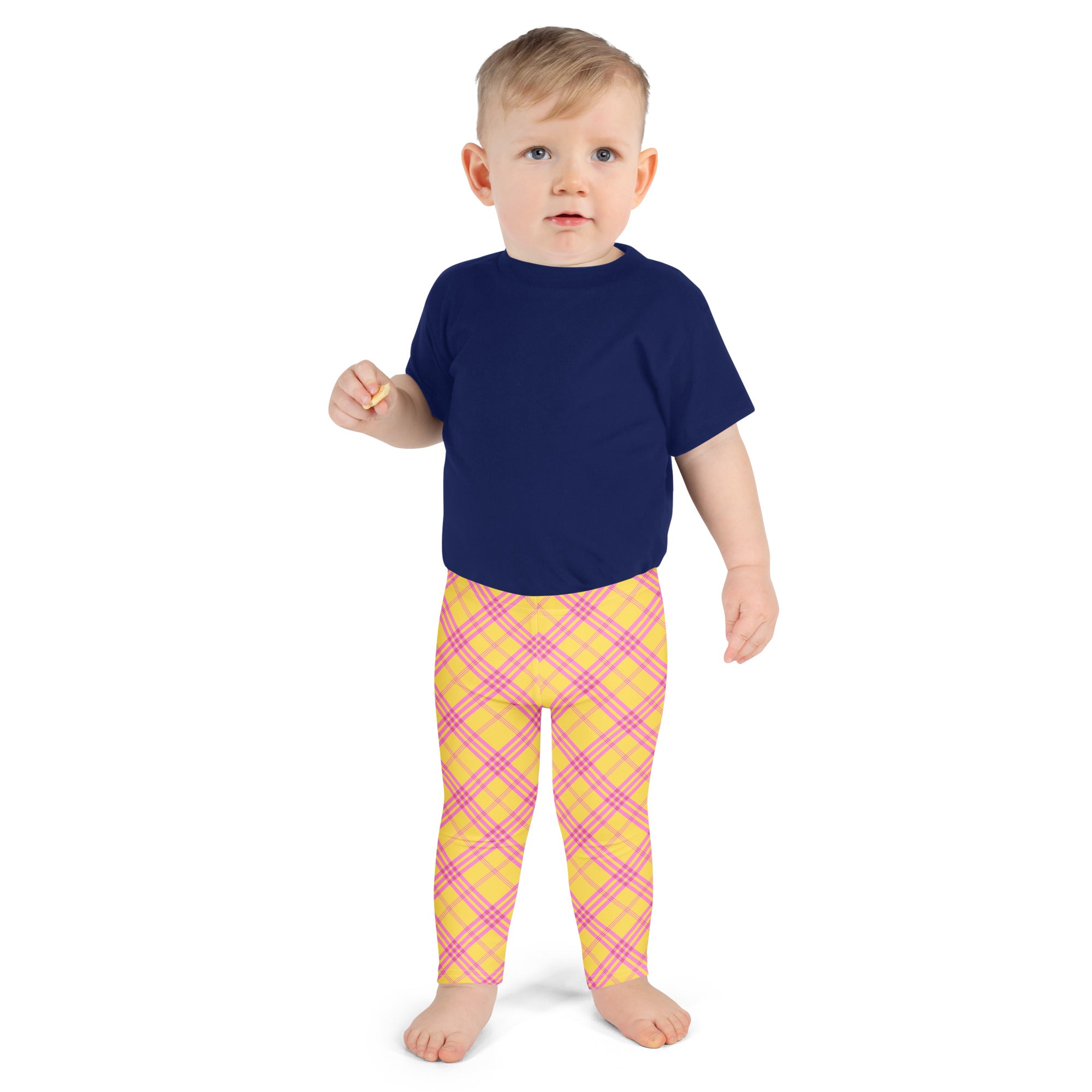 KIDS (2-8yrs) Active Stretch Leggings - 'Raspberry Ripple'