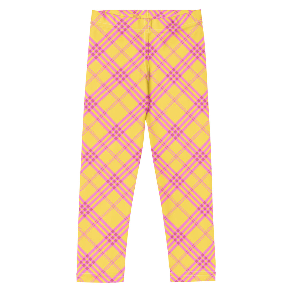 KIDS (2-8yrs) Active Stretch Leggings - 'Raspberry Ripple' 7