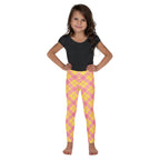 KIDS (2-8yrs) Active Stretch Leggings - 'Raspberry Ripple'