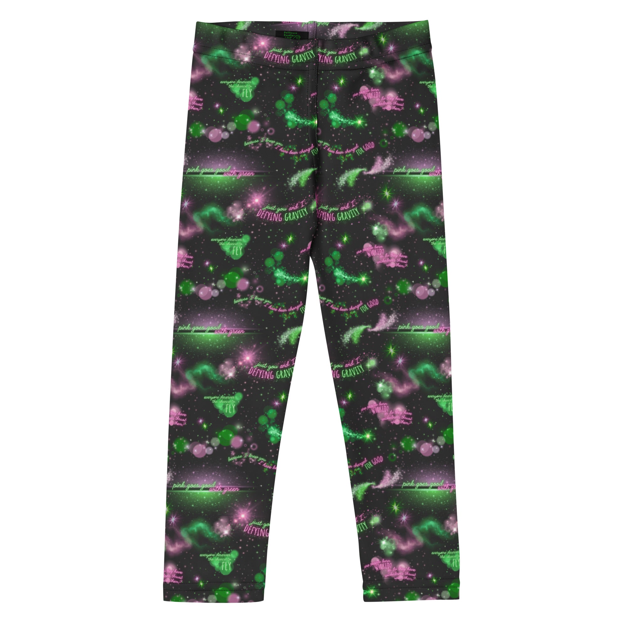 KIDS (2-8yrs) Active Stretch Leggings - 'Defy Gravity' 7