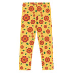 KIDS (2-8yrs) Active Stretch Leggings - 'Petal Pop' 7