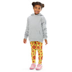 KIDS (2-8yrs) Active Stretch Leggings - 'Petal Pop'
