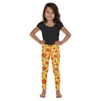 KIDS (2-8yrs) Active Stretch Leggings - 'Petal Pop'