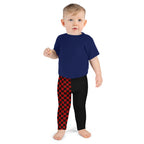 KIDS (2-8yrs) Active Stretch Leggings - 'Black Parade'