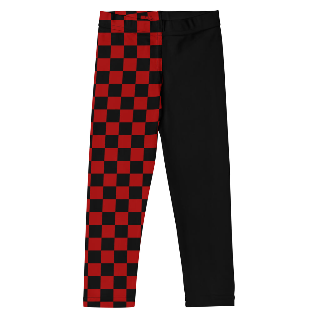 KIDS (2-8yrs) Active Stretch Leggings - 'Black Parade' 7