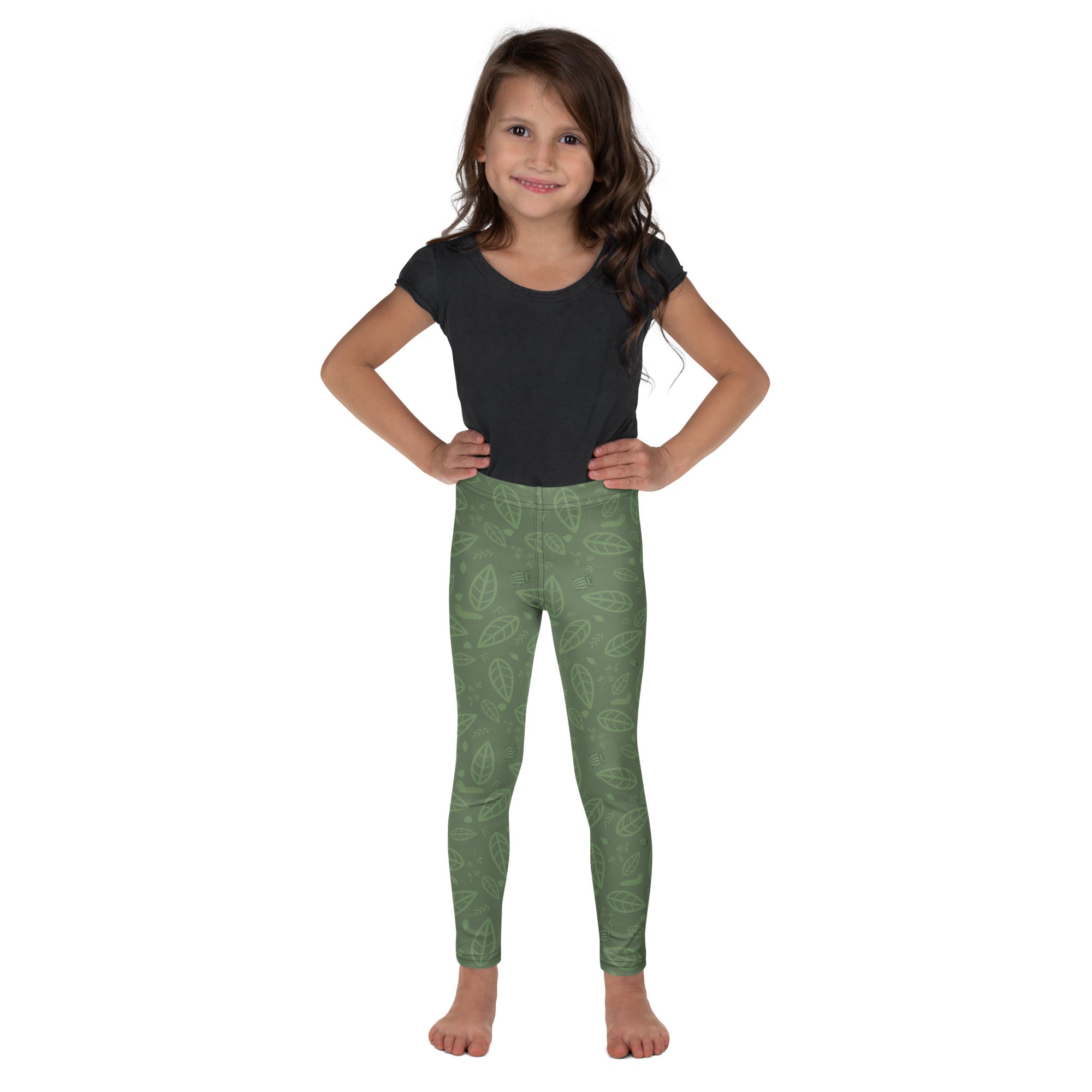 KIDS (2-8yrs) Active Stretch Leggings - 'Bug's Life'