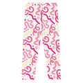 KIDS (2-8yrs) Active Stretch Leggings - 'Squiggles' (Peony) 7