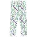 KIDS (2-8yrs) Active Stretch Leggings - 'Squiggles' (Lilac Mint) 7