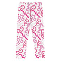 KIDS (2-8yrs) Active Stretch Leggings - 'Squiggles' (Rose) 7