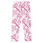 KIDS (2-8yrs) Active Stretch Leggings - 'Squiggles' (Rose) 7