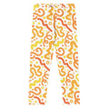 KIDS (2-8yrs) Active Stretch Leggings - 'Squiggles' (Marigold) 7