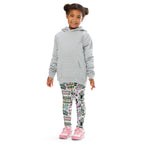 KIDS (2-8yrs) Active Stretch Leggings - 'Bubblegum Diner'