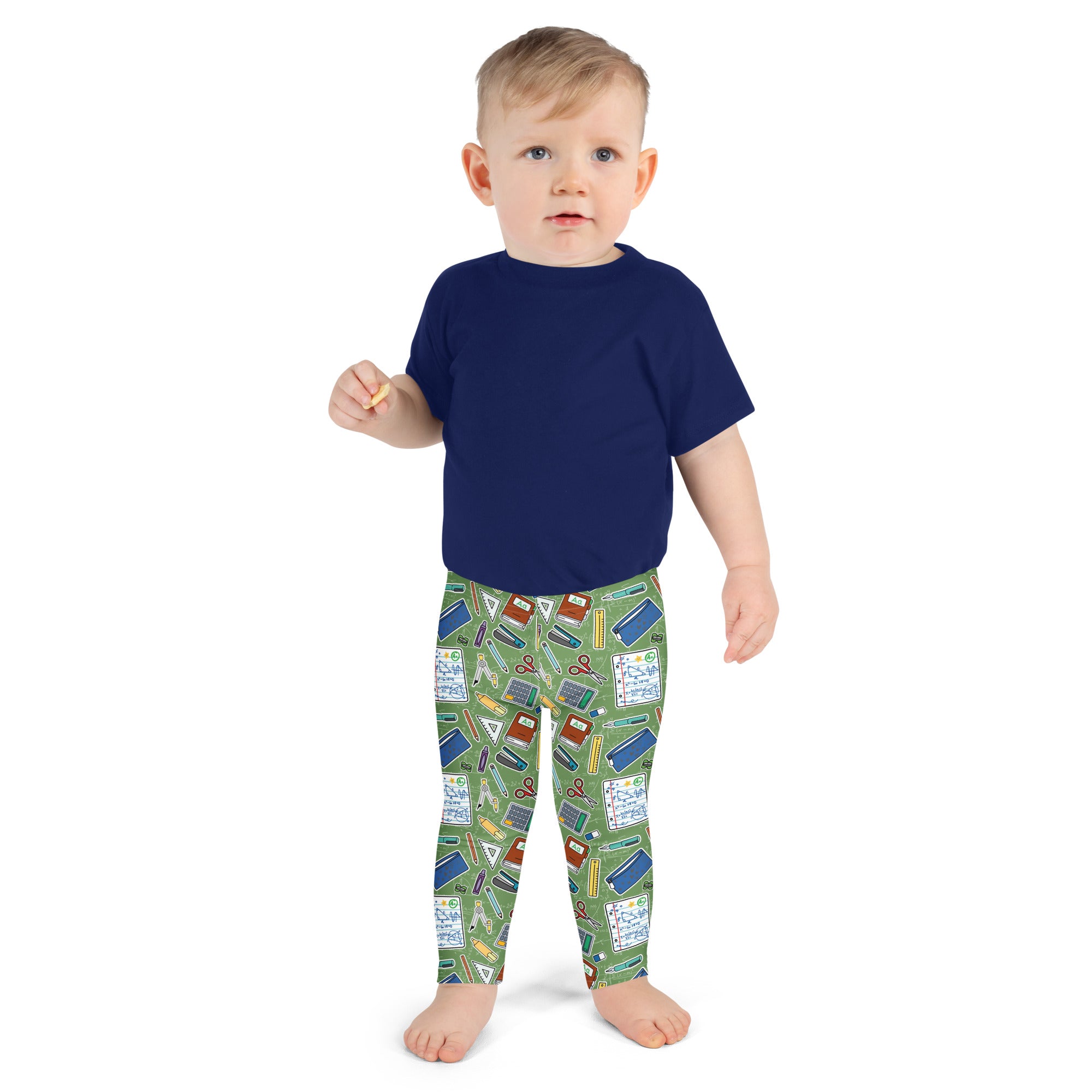 KIDS (2-8yrs) Active Stretch Leggings - 'Teacher's Pet'