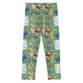 KIDS (2-8yrs) Active Stretch Leggings - 'Teacher's Pet' 7