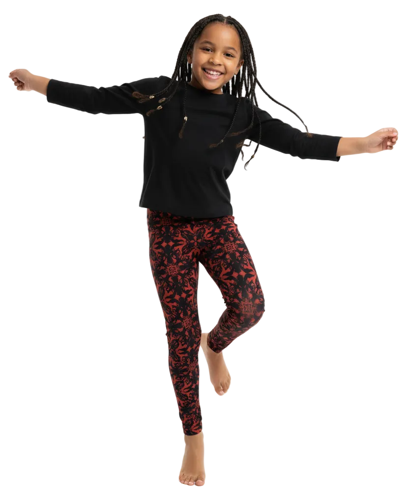 KIDS (2-8yrs) Active Stretch Leggings - 'For I Have Sinned'