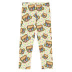 KIDS (2-8yrs) Active Stretch Leggings - 'Easter Kittens' 7