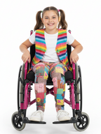 KIDS (2-8yrs) Active Stretch Leggings - 'Perfect Patchwork'