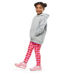 KIDS (2-8yrs) Active Stretch Leggings - 'Strawberry Salsa'