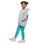 KIDS (2-8yrs) Active Stretch Leggings - 'Aquamarine'