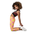 KIDS (2-8yrs) Active Stretch Leggings - 'Raspberry Ripple'