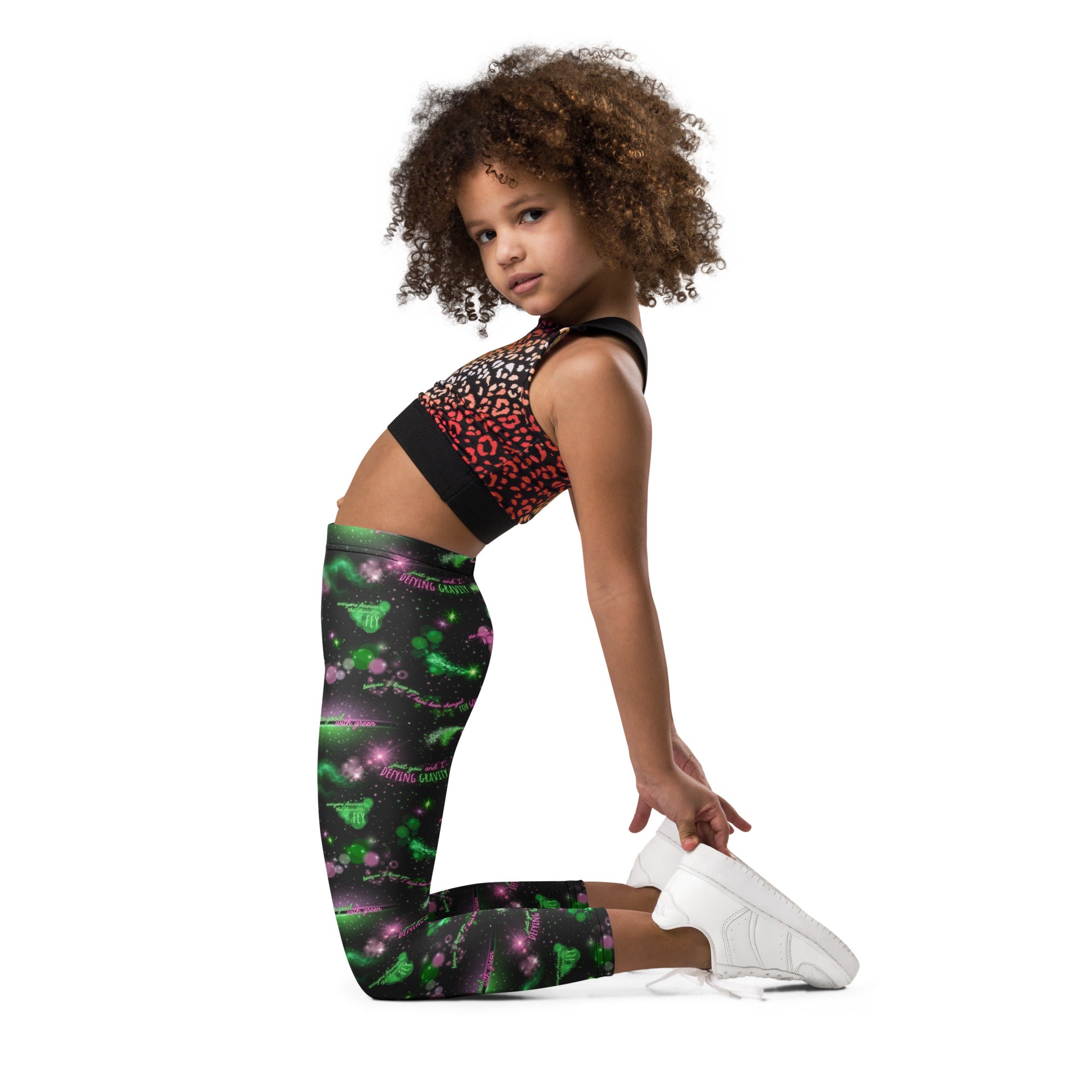 KIDS (2-8yrs) Active Stretch Leggings - 'Defy Gravity'