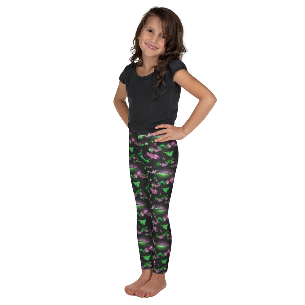 KIDS (2-8yrs) Active Stretch Leggings - 'Defy Gravity'
